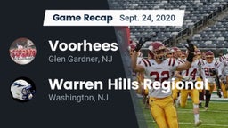 Recap: Voorhees  vs. Warren Hills Regional  2020