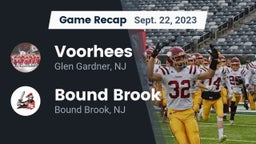 Recap: Voorhees  vs. Bound Brook  2023