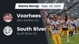 Recap: Voorhees  vs. South River  2023