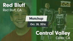 Matchup: Red Bluff High vs. Central Valley  2016