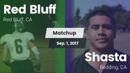 Matchup: Red Bluff High vs. Shasta  2017