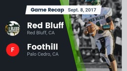 Recap: Red Bluff  vs. Foothill  2017