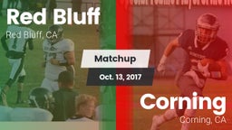 Matchup: Red Bluff High vs. Corning  2017