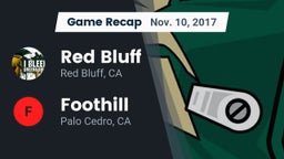 Recap: Red Bluff  vs. Foothill  2017