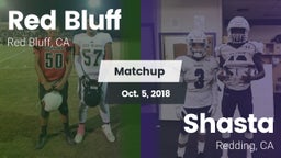 Matchup: Red Bluff High vs. Shasta  2018