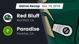 Recap: Red Bluff  vs. Paradise  2018