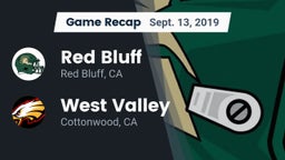Recap: Red Bluff  vs. West Valley  2019