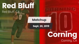 Matchup: Red Bluff High vs. Corning  2019