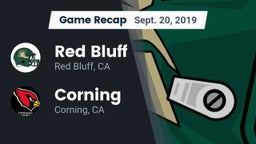 Recap: Red Bluff  vs. Corning  2019