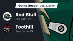 Recap: Red Bluff  vs. Foothill  2019
