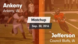 Matchup: Ankeny vs. Jefferson  2016
