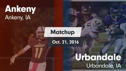 Matchup: Ankeny vs. Urbandale  2016