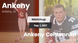 Matchup: Ankeny vs. Ankeny Centennial  2017
