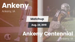 Matchup: Ankeny vs. Ankeny Centennial  2018