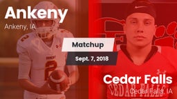 Matchup: Ankeny vs. Cedar Falls  2018