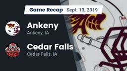 Recap: Ankeny  vs. Cedar Falls  2019