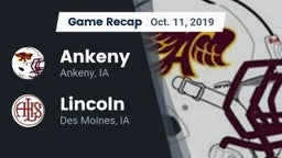 Recap: Ankeny  vs. Lincoln  2019