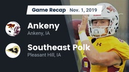 Recap: Ankeny  vs. Southeast Polk  2019