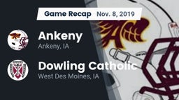Recap: Ankeny  vs. Dowling Catholic  2019