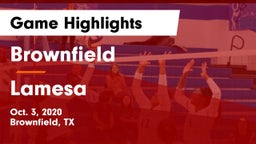 Brownfield  vs Lamesa  Game Highlights - Oct. 3, 2020