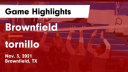 Brownfield  vs tornillo  Game Highlights - Nov. 3, 2021