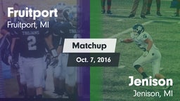 Matchup: Fruitport High vs. Jenison   2016
