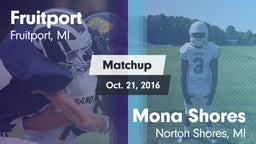 Matchup: Fruitport High vs. Mona Shores  2016