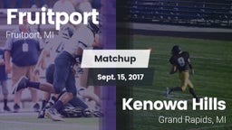 Matchup: Fruitport High vs. Kenowa Hills  2017
