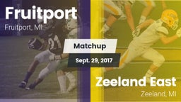 Matchup: Fruitport High vs. Zeeland East  2017