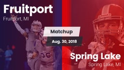 Matchup: Fruitport High vs. Spring Lake  2018