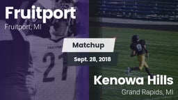 Matchup: Fruitport High vs. Kenowa Hills  2018