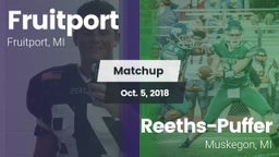 Matchup: Fruitport High vs. Reeths-Puffer  2018