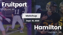 Matchup: Fruitport High vs. Hamilton  2020