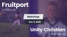 Matchup: Fruitport High vs. Unity Christian  2020