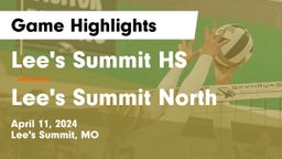 Lee's Summit HS vs Lee's Summit North  Game Highlights - April 11, 2024