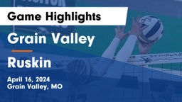 Grain Valley  vs Ruskin  Game Highlights - April 16, 2024