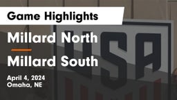 Millard North   vs Millard South  Game Highlights - April 4, 2024