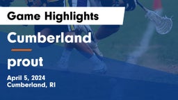 Cumberland  vs prout  Game Highlights - April 5, 2024