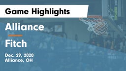 Alliance  vs Fitch  Game Highlights - Dec. 29, 2020