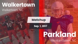 Matchup: Walkertown High vs. Parkland  2017