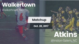 Matchup: Walkertown High vs. Atkins  2017