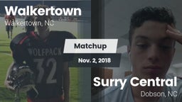 Matchup: Walkertown High vs. Surry Central  2018