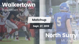 Matchup: Walkertown High vs. North Surry  2019