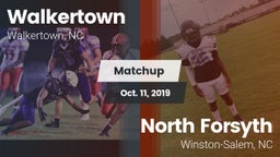 Matchup: Walkertown High vs. North Forsyth  2019