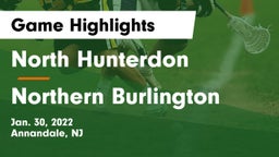 North Hunterdon  vs Northern Burlington  Game Highlights - Jan. 30, 2022