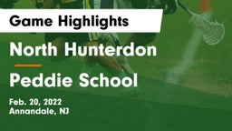 North Hunterdon  vs Peddie School Game Highlights - Feb. 20, 2022