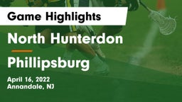 North Hunterdon  vs Phillipsburg  Game Highlights - April 16, 2022