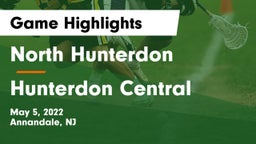 North Hunterdon  vs Hunterdon Central  Game Highlights - May 5, 2022