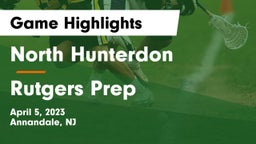 North Hunterdon  vs Rutgers Prep  Game Highlights - April 5, 2023