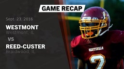 Recap: Westmont  vs. Reed-Custer  2016